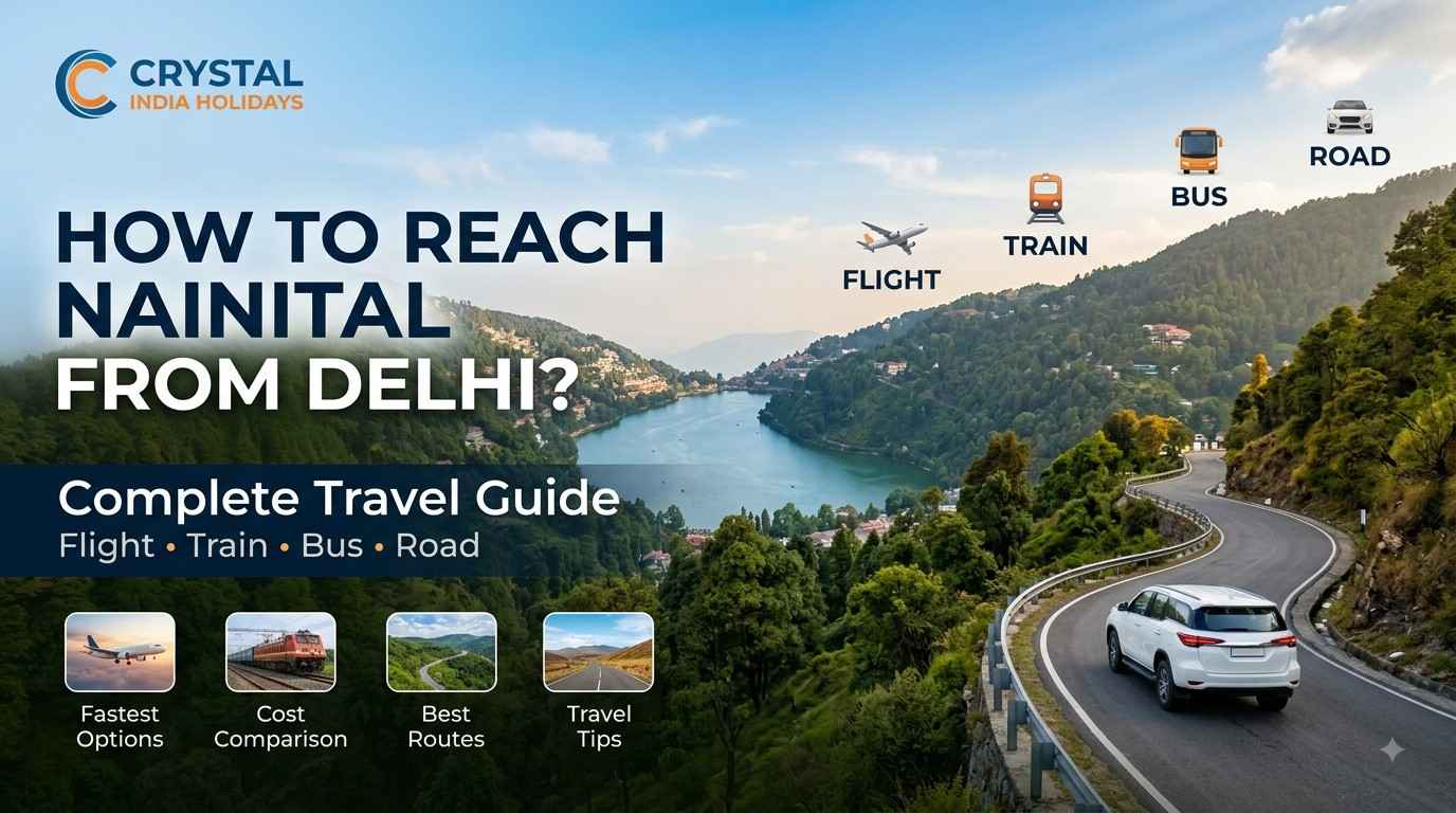 How to Reach Nainital from Delhi