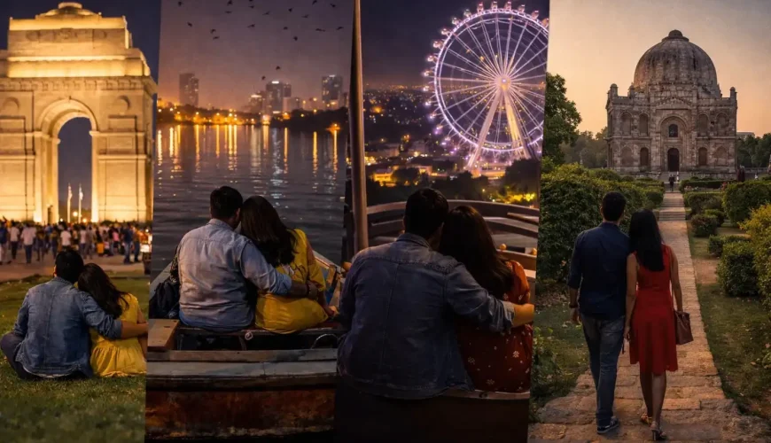 Best places to vide in delhi for couples