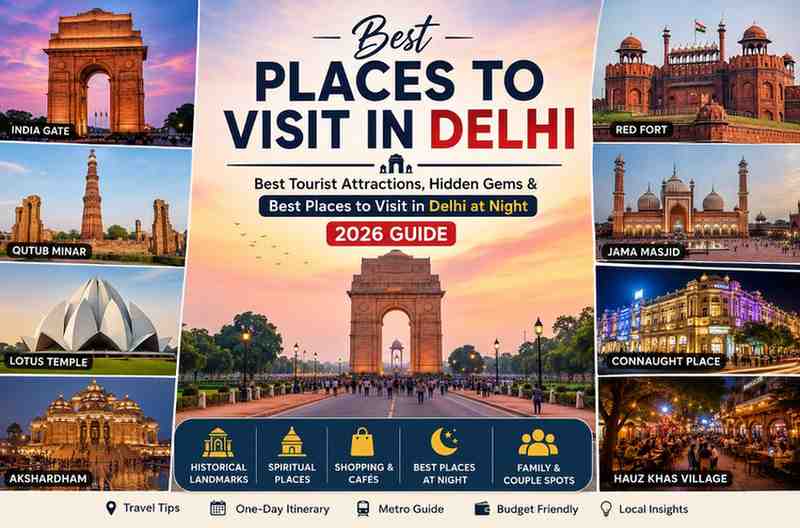 places to visit in Delhi