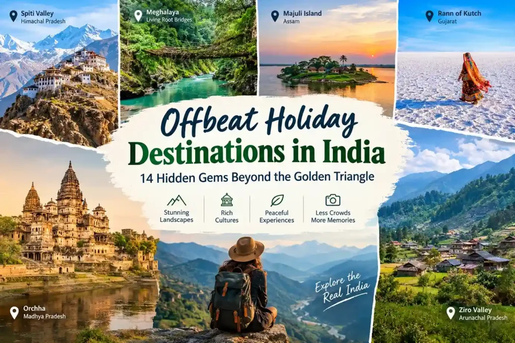 offbeat holiday destinations in India