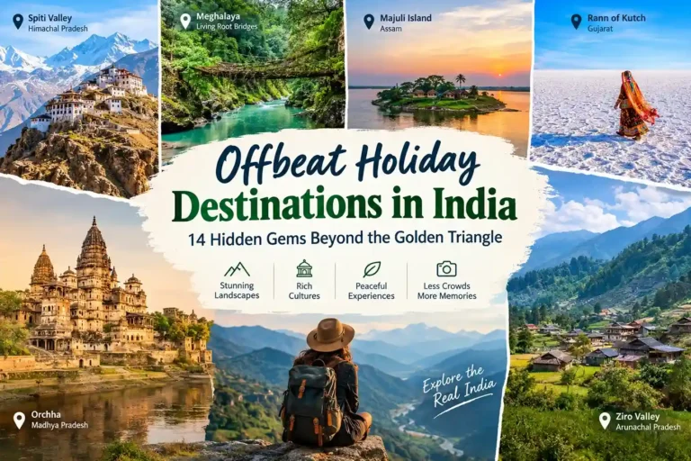 offbeat holiday destinations in India